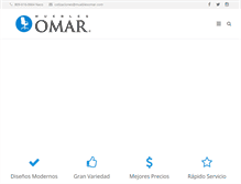 Tablet Screenshot of mueblesomar.com